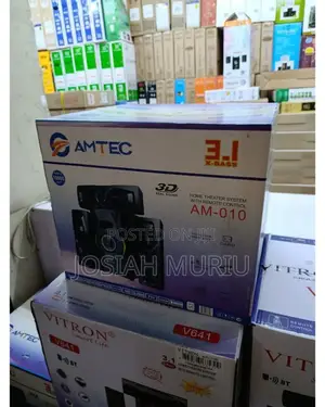 Am-010 3.1ch 10000watts Amtec Home Theater System With Remote Control