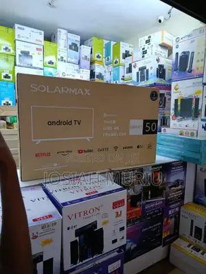 Solarmax 50inch Uhd Smart Android Frameless Tv