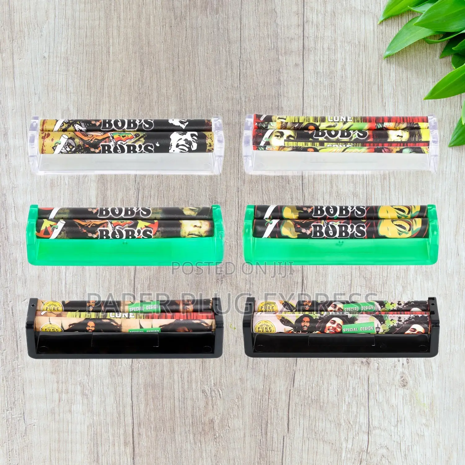 Bob Marley Joint Hand Rolling Machine - King Size