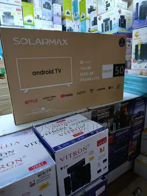 50" Solar Max Uhd Smart Android Frameless Tv