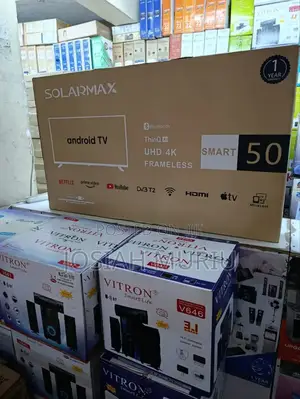 50" Solar Max Uhd Smart Android Frameless Tv