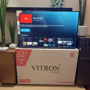 Vitron 32 Inch Smart Android Frameless Led Tv Internet Ready