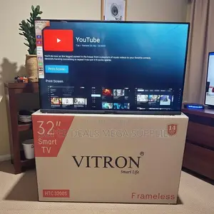 Vitron 32 Inch Frameless Smart Led Tv With Android Features