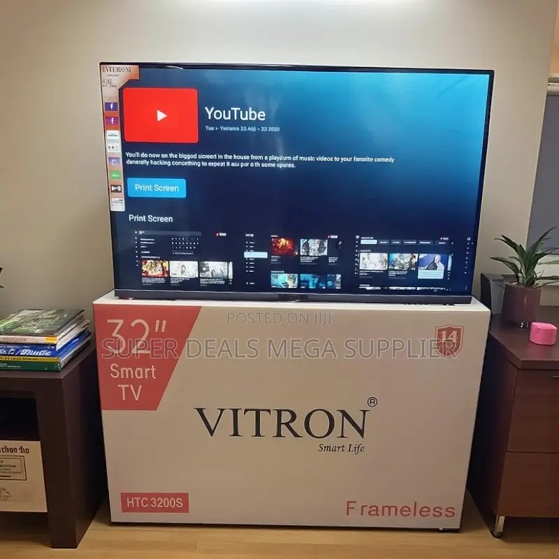 Vitron 32 Inch Smart Led Tv Android Powered Internet Enabled