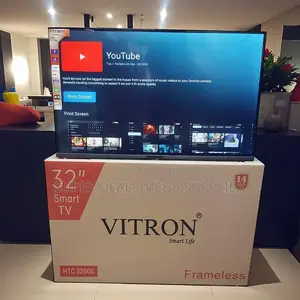 Vitron 32 Inch Smart Android Led Tv Frameless Full Hd Display