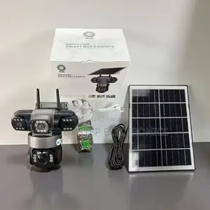 12mp Solar Powered 4g PTZ Camera Ai Motion Detection Night Vision