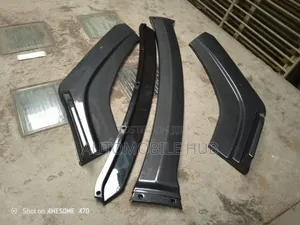 Carbon Fiber Style Bumper Lip | Universal Front Splitter for All Cars