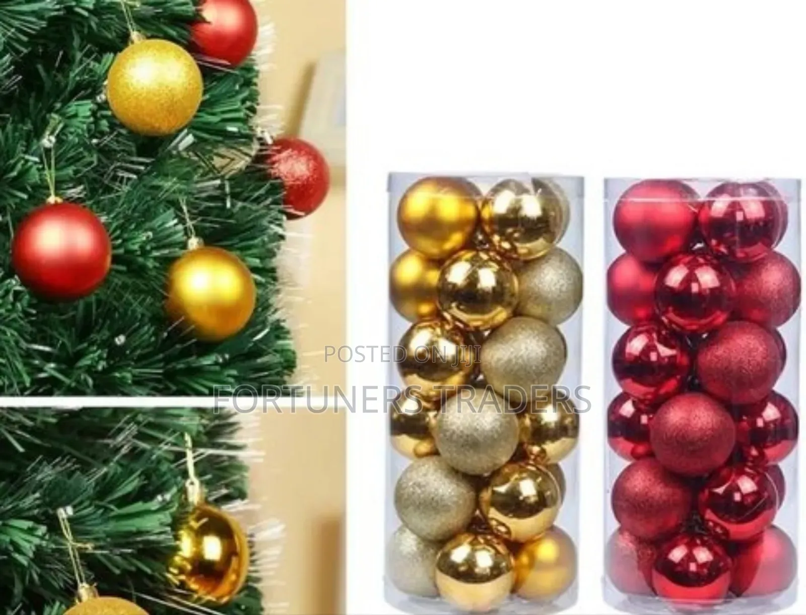 Christmas Decor Balls 24pcs