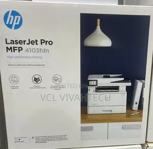 Hp Laserjet Pro MFP 4103fdn Printer Monochrome