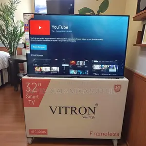 Vitron 32 Inch Frameless Smart Android Tv With Hd Led Screen