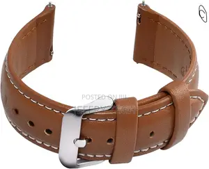 Axus Genuine Leather Galaxy Watch Strap,Brown,22mm