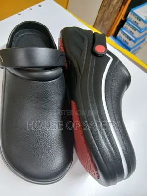 Red Safety Clog