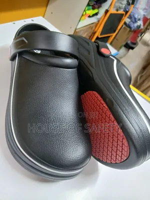 Red Safety Clog