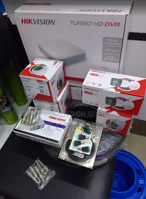 Colorvu Full Kit 4 Channel Hikvision. Full Kit 4 Channel