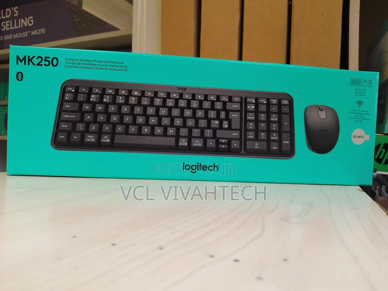 Logi Mk250 Wireless
