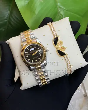Wrist Watch Bracelet ( Ladies Rolex)