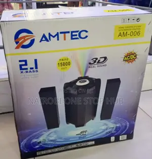 Amtec Am006 2.1ch Hi-Fi Subwoofer Speaker System