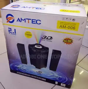 Amtec Am-006 Wireless Bluetooth Subwoofer With Fm