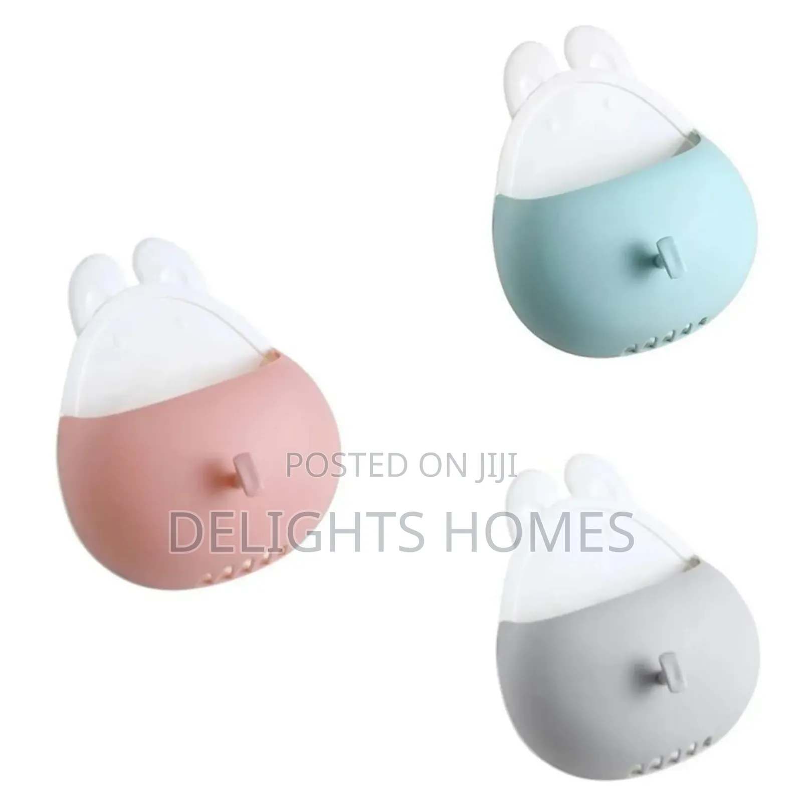 Wall Mount Seamless Toothbrush Holder-Alph