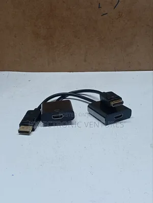 Display Port to Hdmi Black Adapter