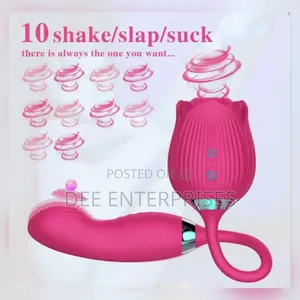 Rose Toys Nipple Clitoral Sucking Rose Vibrator Sex Toys for Woman