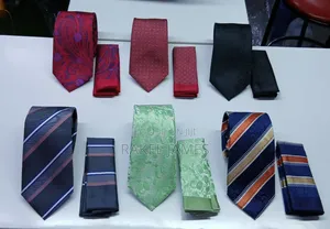 Office and Event Ties With Pocket Square.