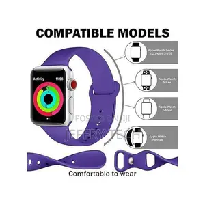 Bwere Apple Watch Bands 41mm 40mm 38mm, Soft Silicone