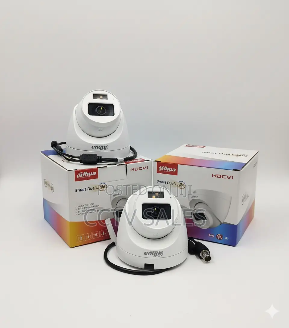Multiple Illumination Mode Audio Dahua CCTV Indoor Dome Camera