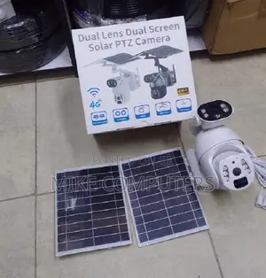 Ip66 Ultra Hd 6mp New GSM Solar Camera.Dual Cam Dual Solar