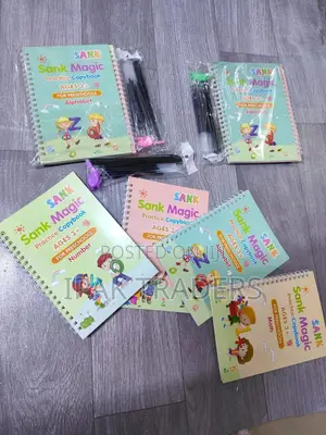 *Sank Magic Book* Package Has 4 Books and Few Pens