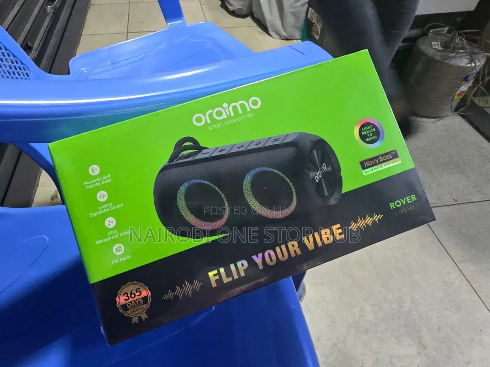 Oraimo Rover Compact Deep Bass Speaker