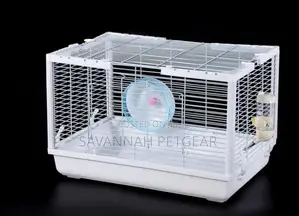 High Quality Metallic Hamster Cage With Play Wheel, Water Bottle ,Grid