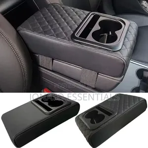 Car Arm Rest Cushion With Serviettes Dispenser