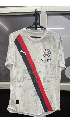 Manchester City Away Kit( Original White) Jersey