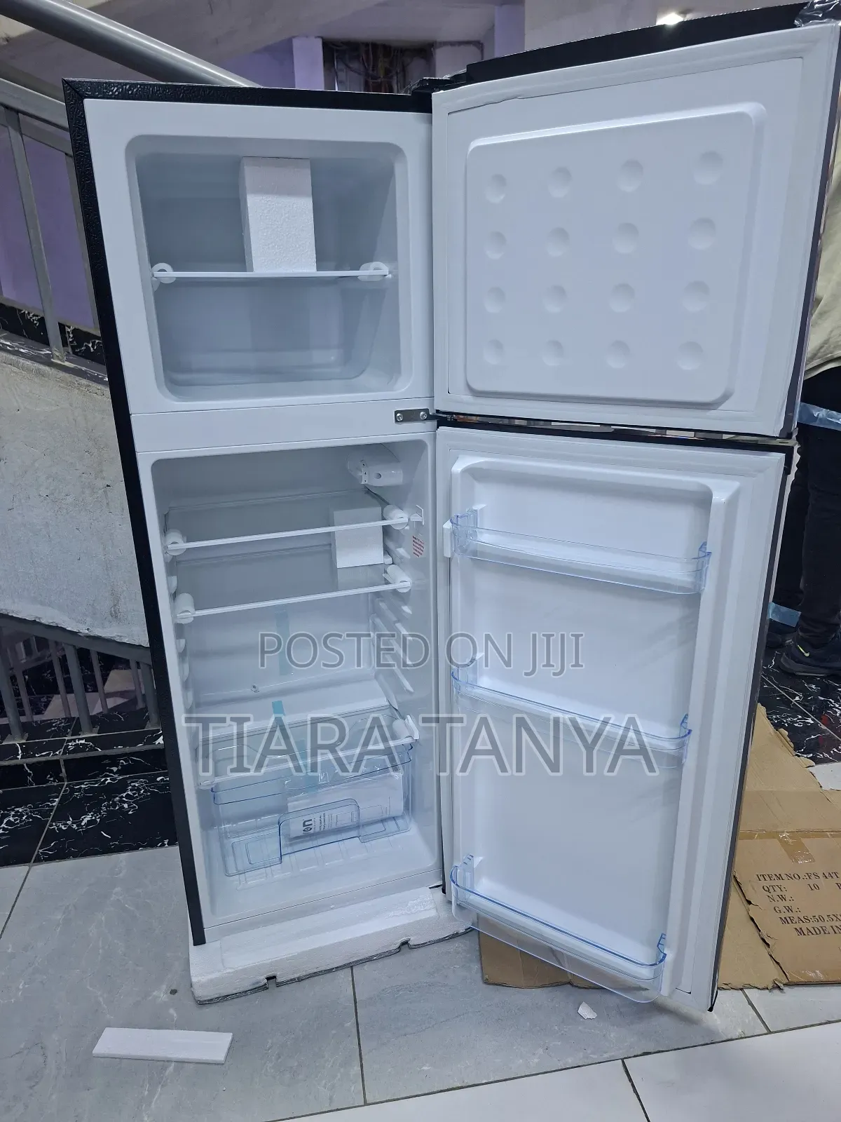 Von 136 Litres Double Door Fridge