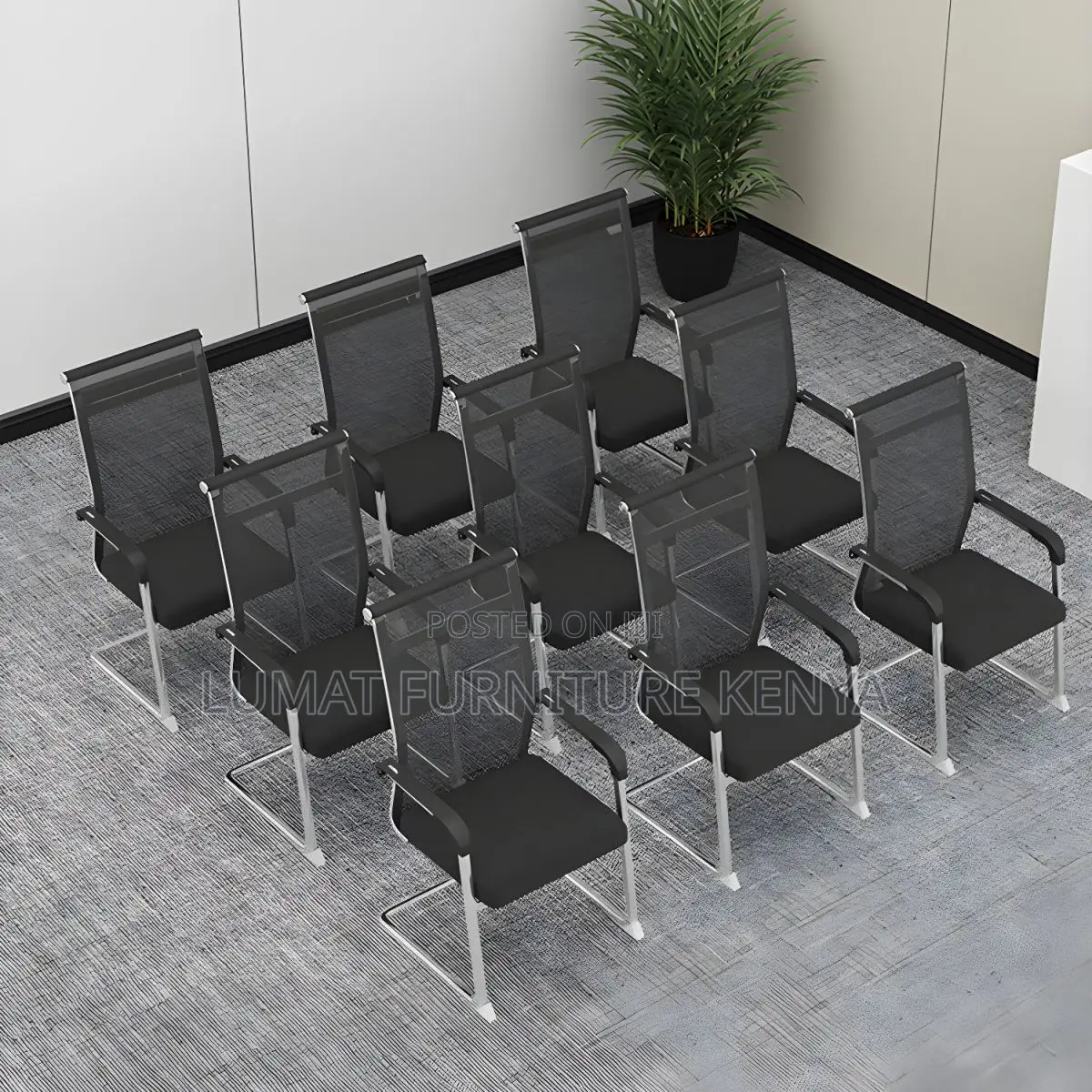 Breathable Mesh Guest Chairs
