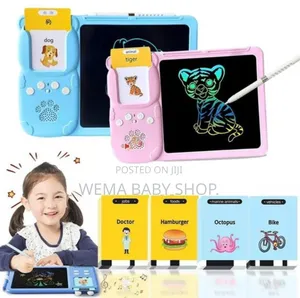 Kids Card Reader With a Writing LCD Pad