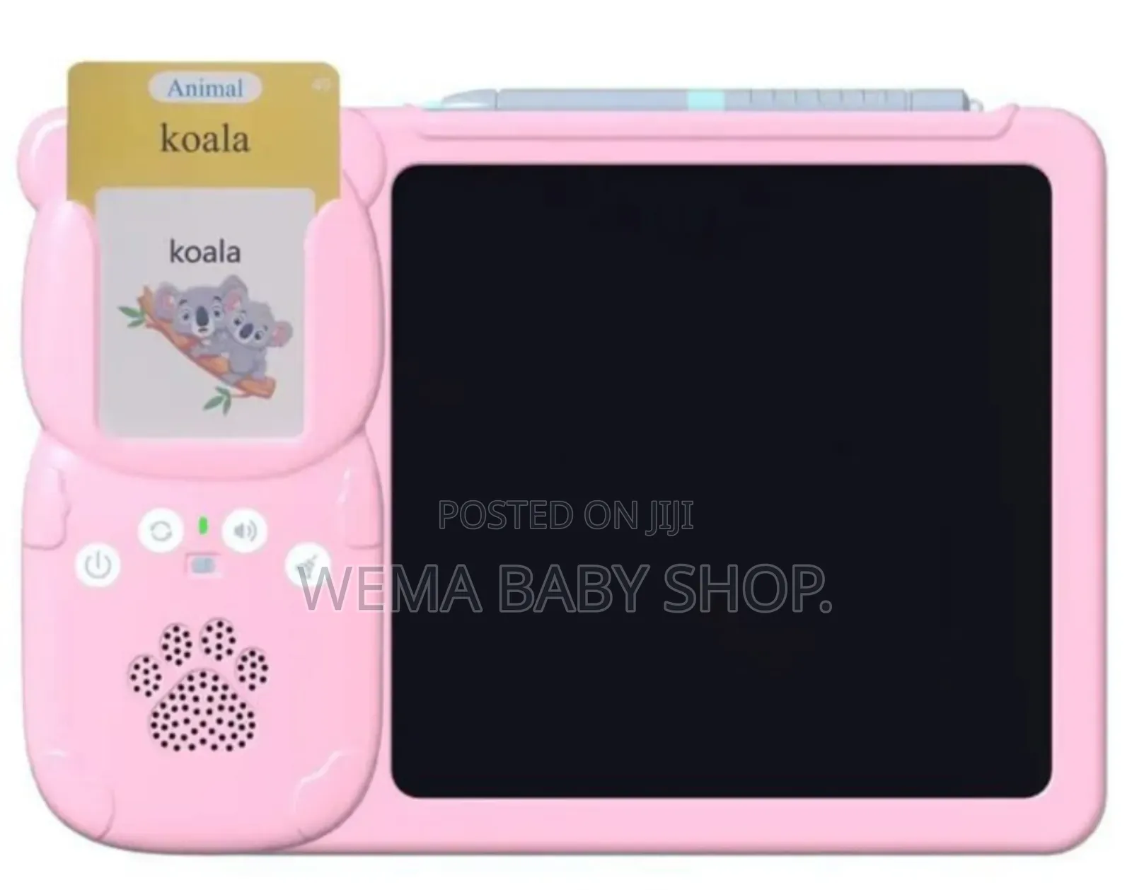 Kids Card Reader With a Writing LCD Pad
