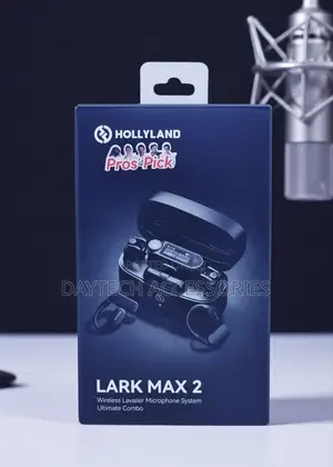 Hollyland Lark Max 2 Wireless Lavalier Microphone System 4 Persons.