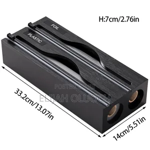 3in1 Bamboo Wrap Dispenser With Cutter