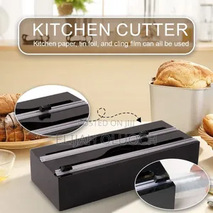 3in1 Bamboo Wrap Dispenser With Cutter