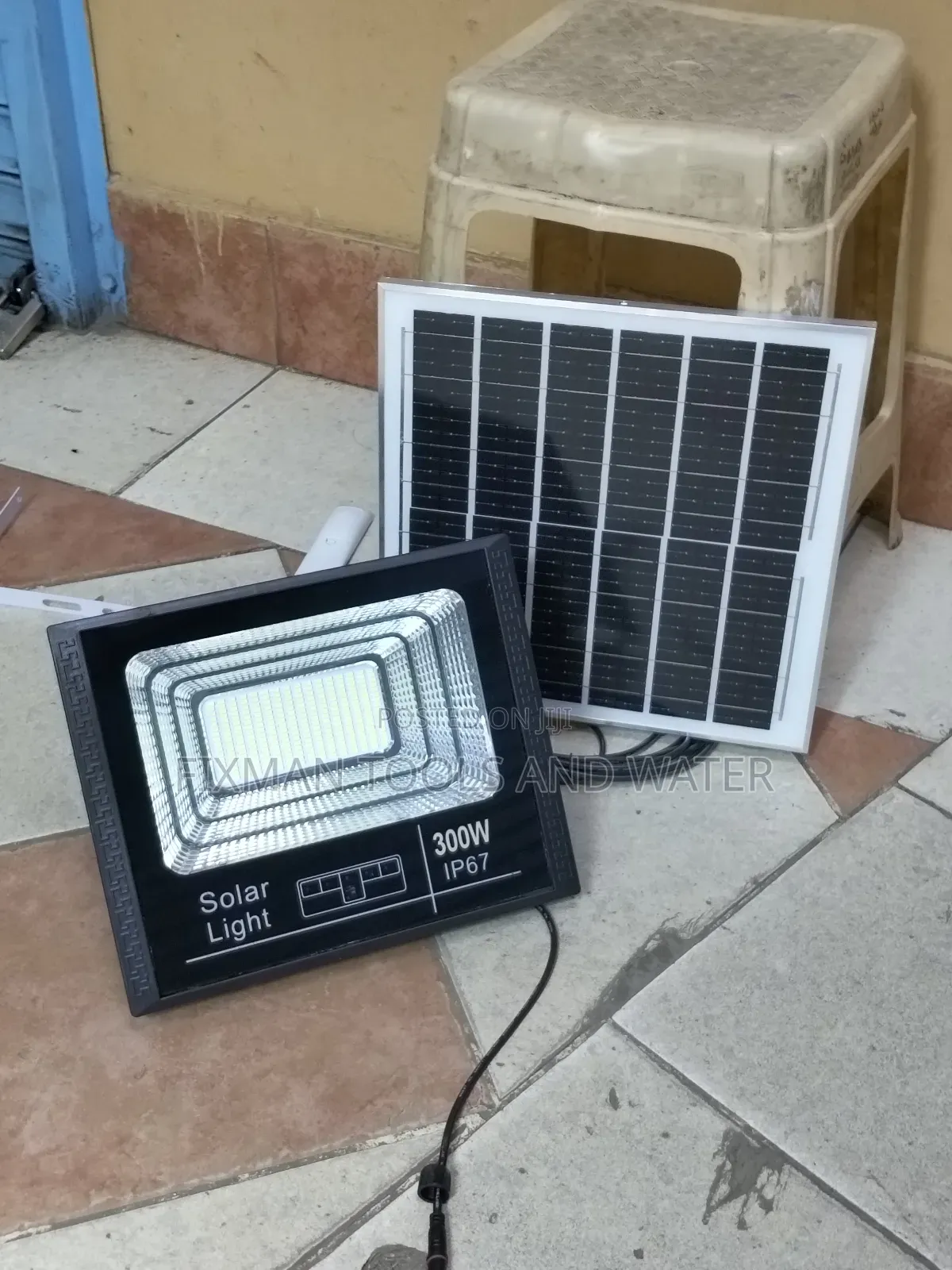 New Solar Flood Light Ip 67 300 Watts For Top Security