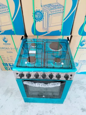 Euroken 3 Gas+1 Hotplate Size 60 by 65cm Cooker