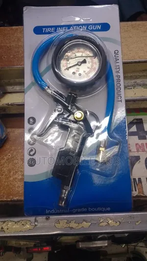 Heavy Duty Tire Inflation Gun With Pressure Gauge – Automobile Hub