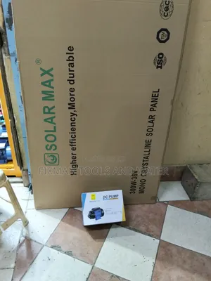 Solar Booster Pump And Panel 24 V 25 M Head