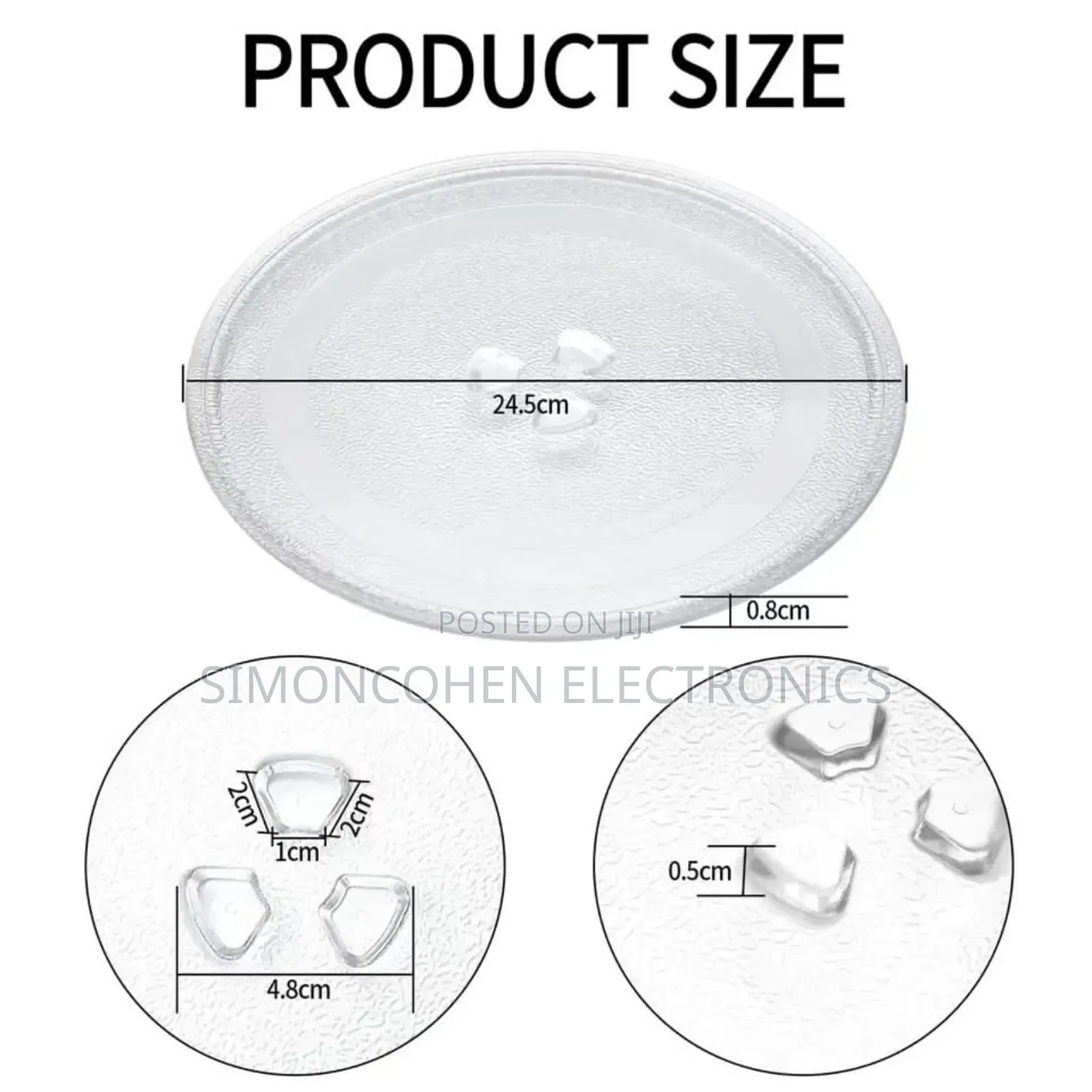 Glass Microwave Turntable Tray