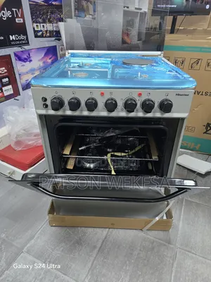 Hisense 60 by 60 Cooker Hf631gees (3+1)