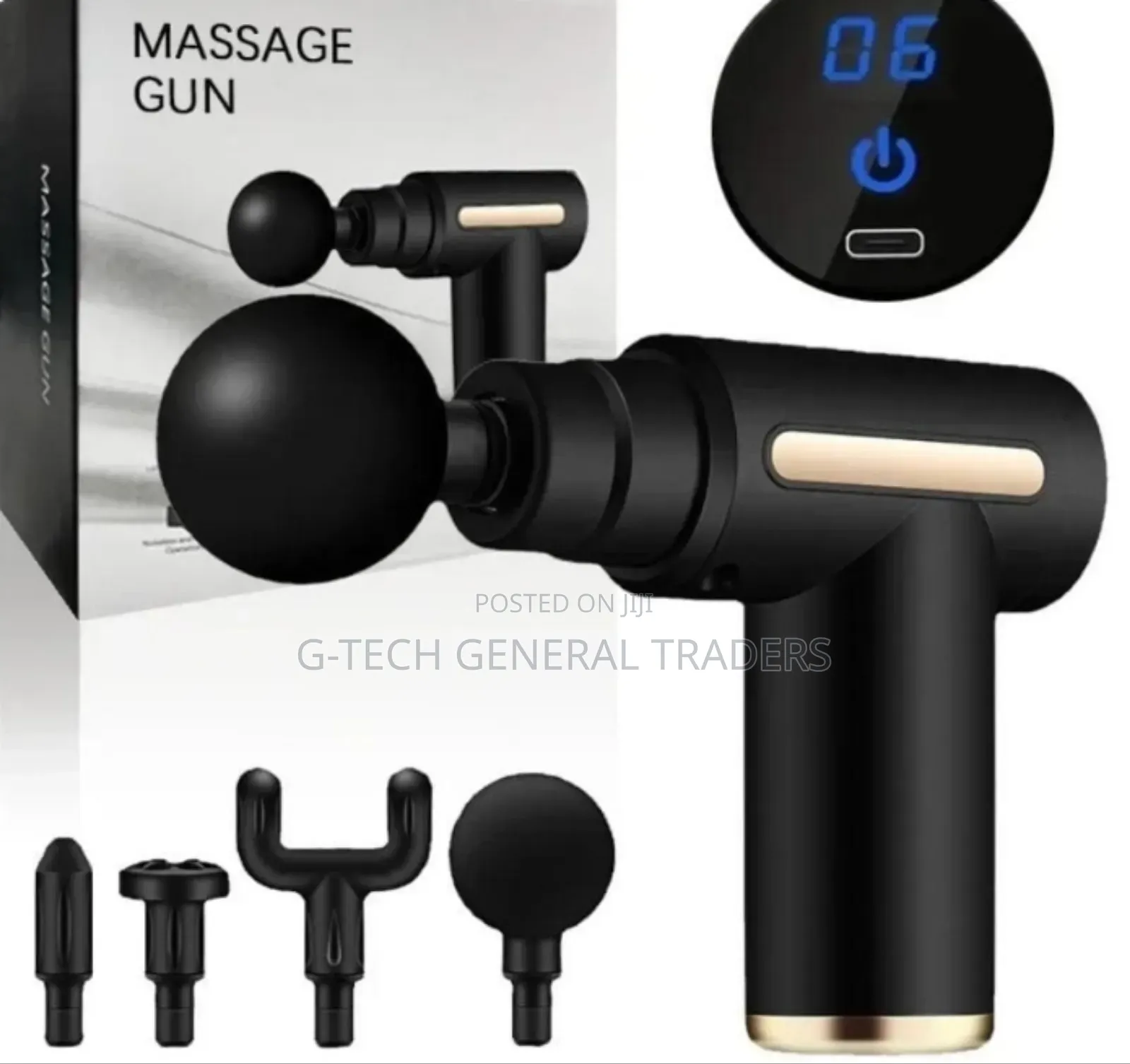 5in1 Multifunctional Massage Gun