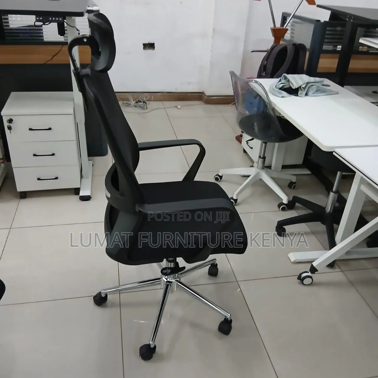 Mesh High Back Workstation Office Seat