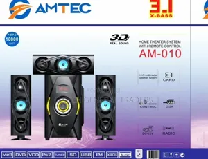 Amtec Am-010 3.1ch Multimedia Speaker 10000w